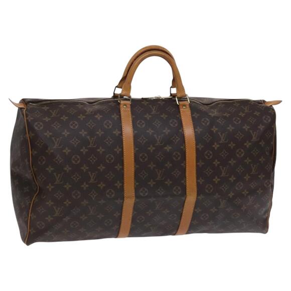 LOUIS VUITTON Monogram Keepall 60 Boston Bag M41422 - Picture 1 of 16